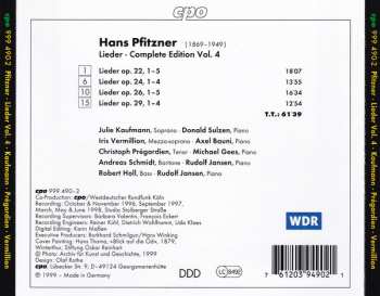 5CD/Box Set Christoph Prégardien: Lieder Complete Edition