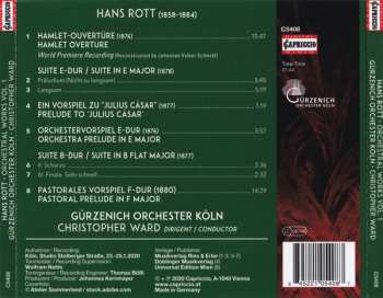CD Gürzenich-Orchester Kölner Philharmoniker: Orchestral Works ∙ Vol. 1 (Hamlet Overture ∙ Pastoral Prelude ∙ Prelude To 'Julius Cäsar' ∙ Orchestral Suites)