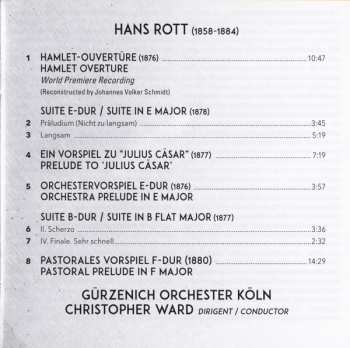 CD Gürzenich-Orchester Kölner Philharmoniker: Orchestral Works ∙ Vol. 1 (Hamlet Overture ∙ Pastoral Prelude ∙ Prelude To 'Julius Cäsar' ∙ Orchestral Suites)