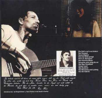 CD Hans Söllner: Für Marianne Und Ludwig