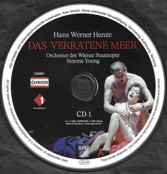 2CD Orchester Der Wiener Staatsoper: Das Verratene Meer = The Sea Betrayed