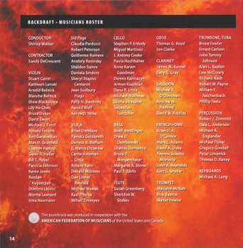 2CD Hans Zimmer: Backdraft (Expanded Original Music From The Motion Picture Soundtrack)