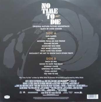LP Hans Zimmer: No Time To Die (Original Motion Picture Soundtrack) PIC | LTD