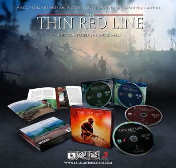 4CD Hans Zimmer: The Thin Red Line (Music From The Motion Picture - 20th Anniversary Expanded Edition) LTD