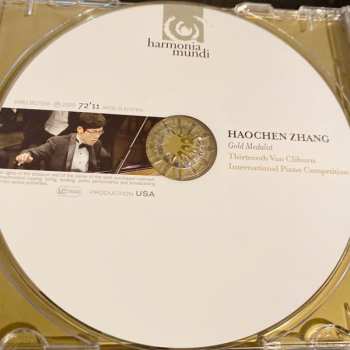 CD Haochen Zhang: Gold Medalist : Thirteenth Van Cliburn International Piano Competition