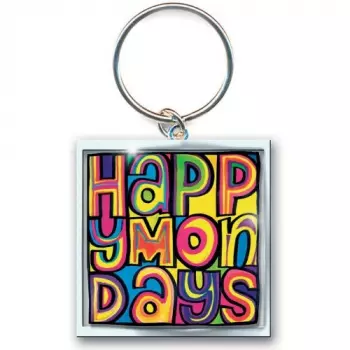 Keychain Dayglo Logo Happy Mondays 