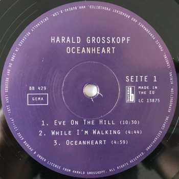 2LP Harald Grosskopf: Oceanheart + Ocean Revisited DLX | LTD | NUM