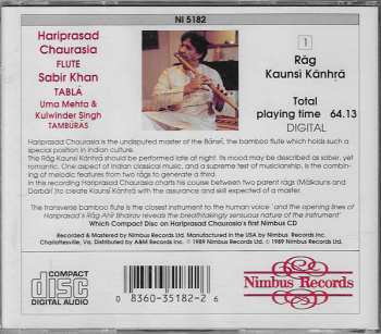 CD Hariprasad Chaurasia: Rāg Kaunsī Kānhrā