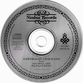 CD Hariprasad Chaurasia: Rāg Kaunsī Kānhrā