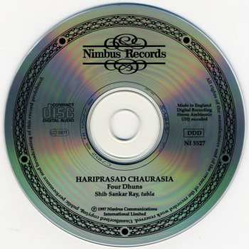 CD Hariprasad Chaurasia: Four Dhuns