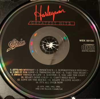 CD Harlequin: Greatest Hits