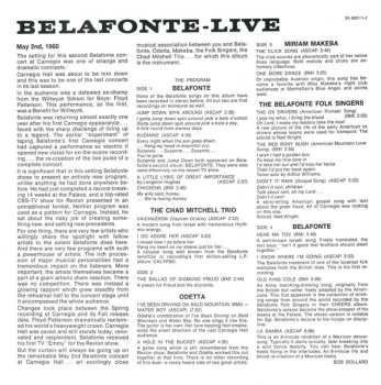 2LP/Box Set Harry Belafonte: Belafonte Live!