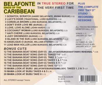 CD Harry Belafonte: Belafonte Sings Of The Caribbean