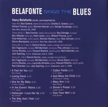 CD Harry Belafonte: Belafonte Sings The Blues