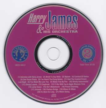 3CD Harry James And His Orchestra: Bandstand Memories 1938 to 1948