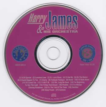 3CD Harry James And His Orchestra: Bandstand Memories 1938 to 1948