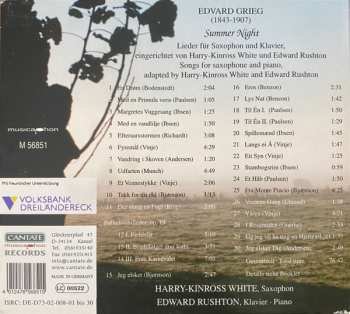CD Edvard Grieg: Summer Night