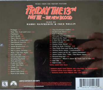 CD Fred Mollin: Friday The 13th Part VII – The New Blood (Music From The Motion Picture) LTD