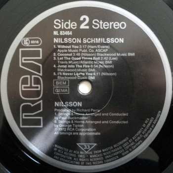 LP Harry Nilsson: Nilsson Schmilsson
