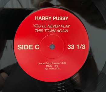 2LP Harry Pussy: You'll Never Play This Town Again