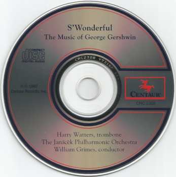 CD Janacek Philharmonic Orchestra: S.Wonderful (The Music Of George Gershwin)