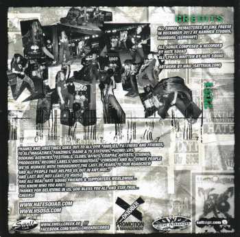 2CD Hate Squad: You Are Not My Fuckin' God (Best Of 20 Years Of Raging Hate)