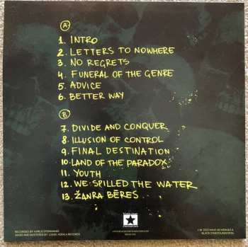 LP Have No Heroes: Letters To Nowhere CLR