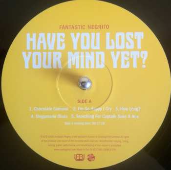 LP Fantastic Negrito: Have You Lost Your Mind Yet?