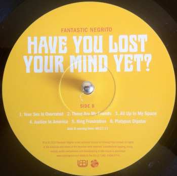 LP Fantastic Negrito: Have You Lost Your Mind Yet?