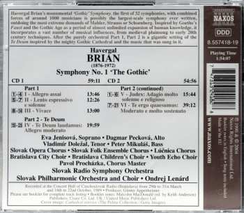 2CD Slovak Radio Symphony Orchestra: Symphony No. 1 'The Gothic'