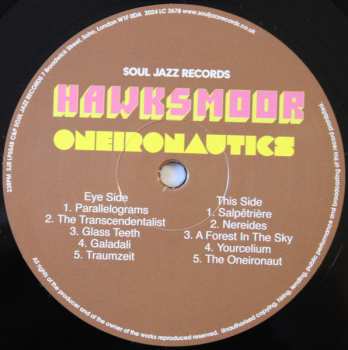 LP HAWKSMOOR: Oneironautics