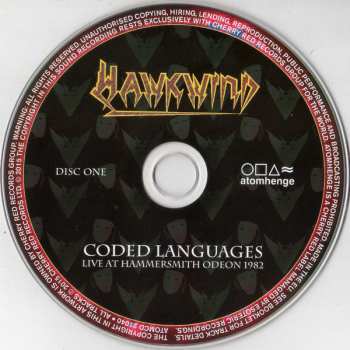 2CD Hawkwind: Coded Languages
