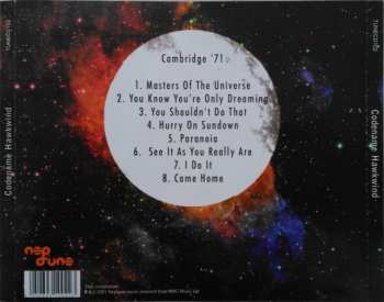 CD Hawkwind: Codename Hawkwind