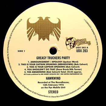 2LP Hawkwind: Greasy Truckers Party