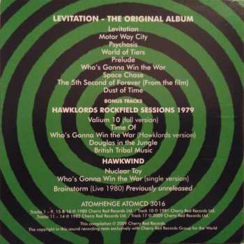 3CD/Box Set Hawkwind: Levitation DLX | LTD