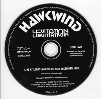 3CD/Box Set Hawkwind: Levitation DLX | LTD