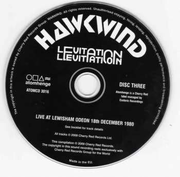 3CD/Box Set Hawkwind: Levitation DLX | LTD