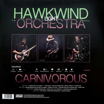 2LP Hawkwind Light Orchestra: Carnivorous LTD
