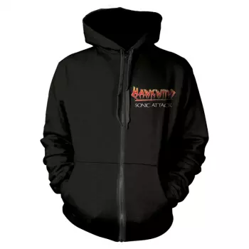 Sweatshirt With Zipper Sonic Attack