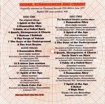 2CD Hawkwind: Quark, Strangeness And Charm