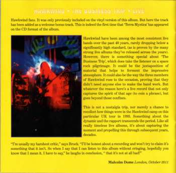 CD Hawkwind: The Business Trip