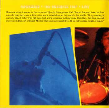 CD Hawkwind: The Business Trip