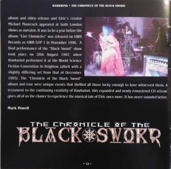 CD Hawkwind: The Chronicle Of The Black Sword