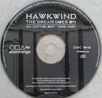 3CD/Box Set Hawkwind: The Dream Goes On - An Anthology 1985 - 1997