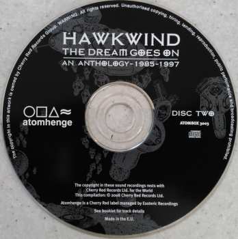 3CD/Box Set Hawkwind: The Dream Goes On - An Anthology 1985 - 1997