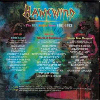 3CD/Box Set Hawkwind: The RCA Active Years 1981-1982