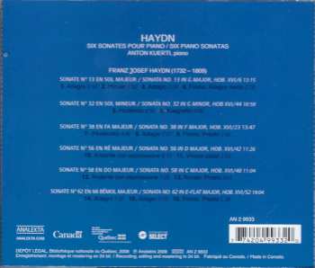 CD Joseph Haydn: Six Piano Sonatas