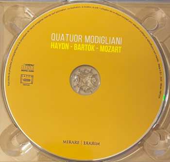 CD Wolfgang Amadeus Mozart: Quatuors