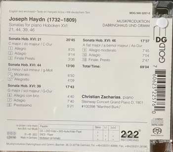 SACD Joseph Haydn: Sonatas For Piano Hoboken XVI: 21, 44, 39, 46