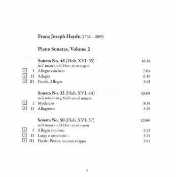 CD Joseph Haydn: Piano Sonatas, Vol. 2